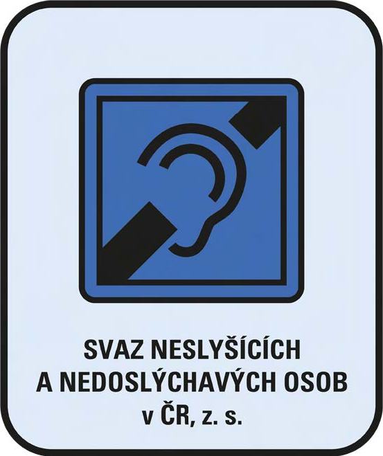 logo Svazu neslyšících a nedoslýchavých